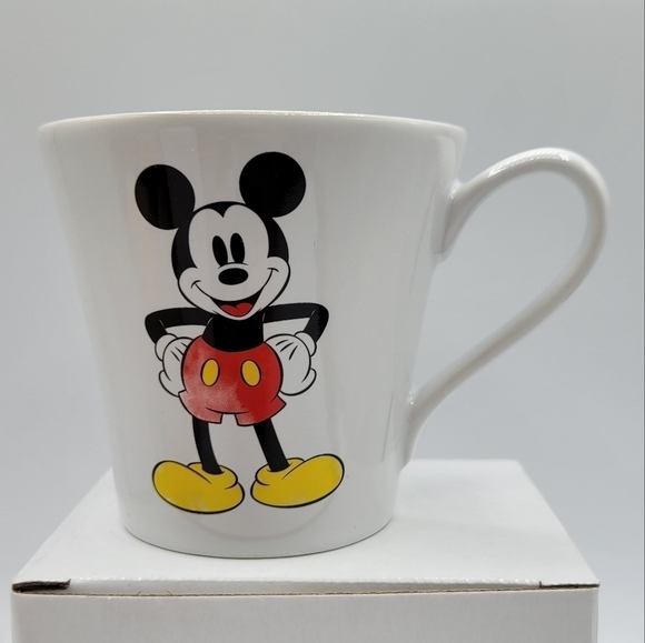 Disney Japan Mickey Mouse Ceramic Coffee Mug - Picture 1 of 6
